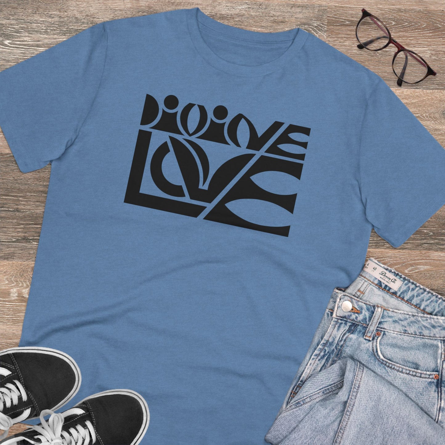 Unisex 100% Organic Cotton Creator T-shirt (Divine Love)