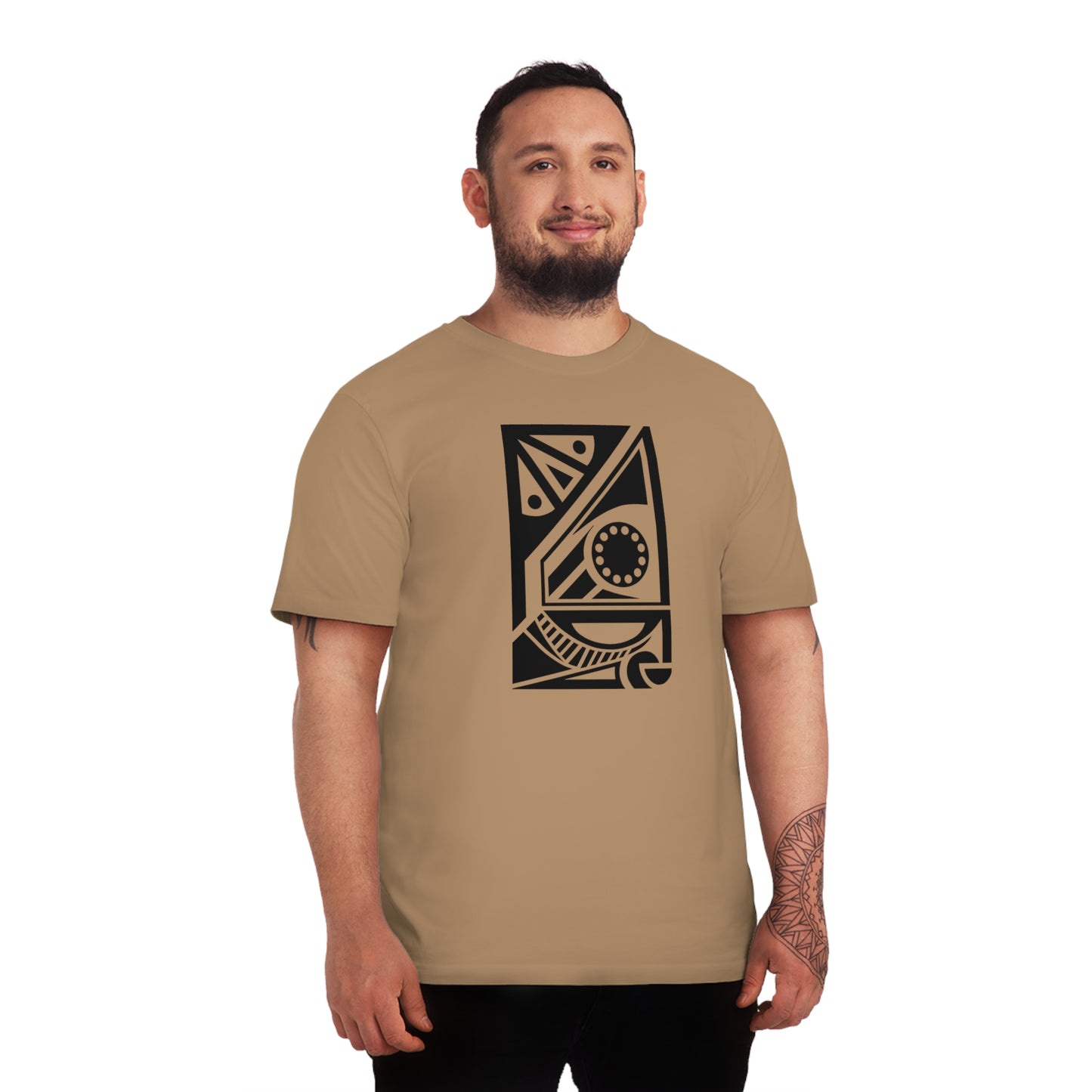 Men's Sparker 100% Organic Cotton T-shirt (Design 17)