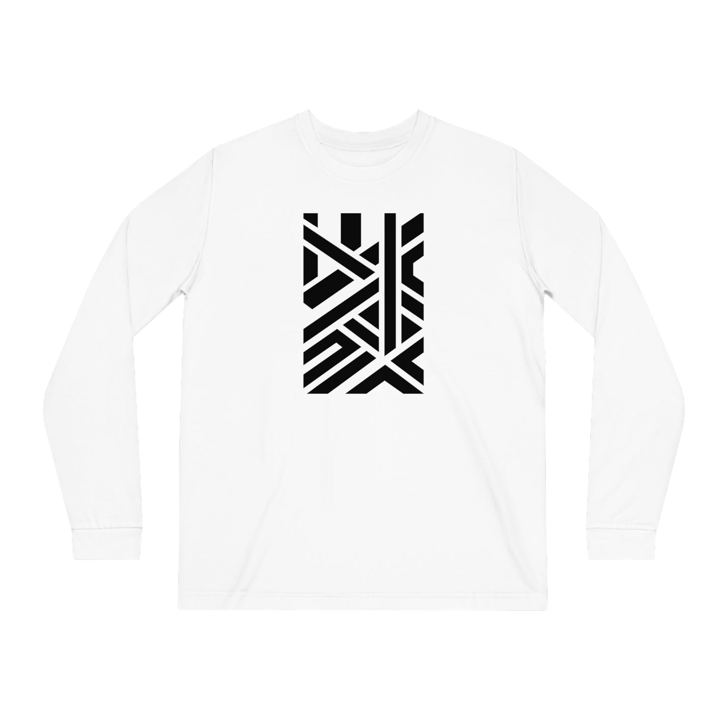 Unisex Shifts Dry 100% Organic Cotton Long Sleeve T-shirt (Design 7)