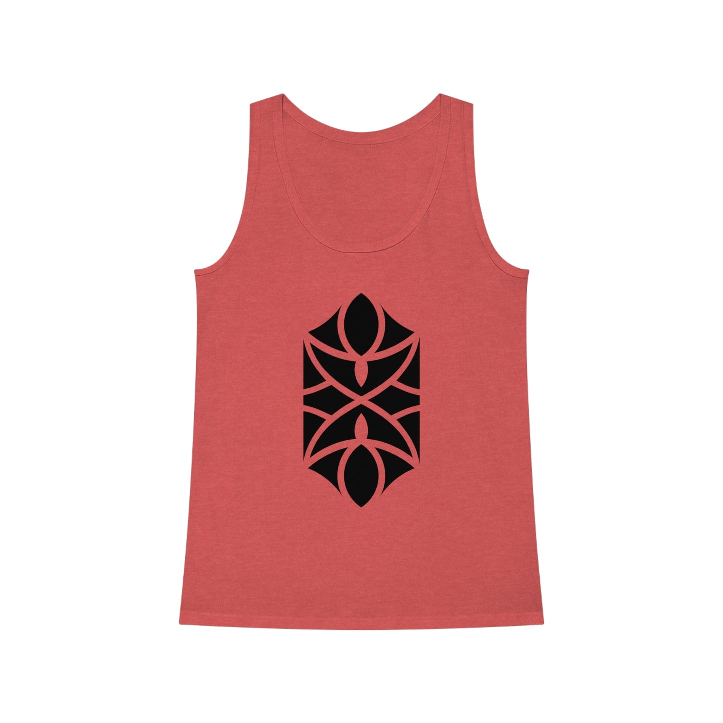 Women's Dreamer 100% Organic Cotton Tank Top (Design 18)