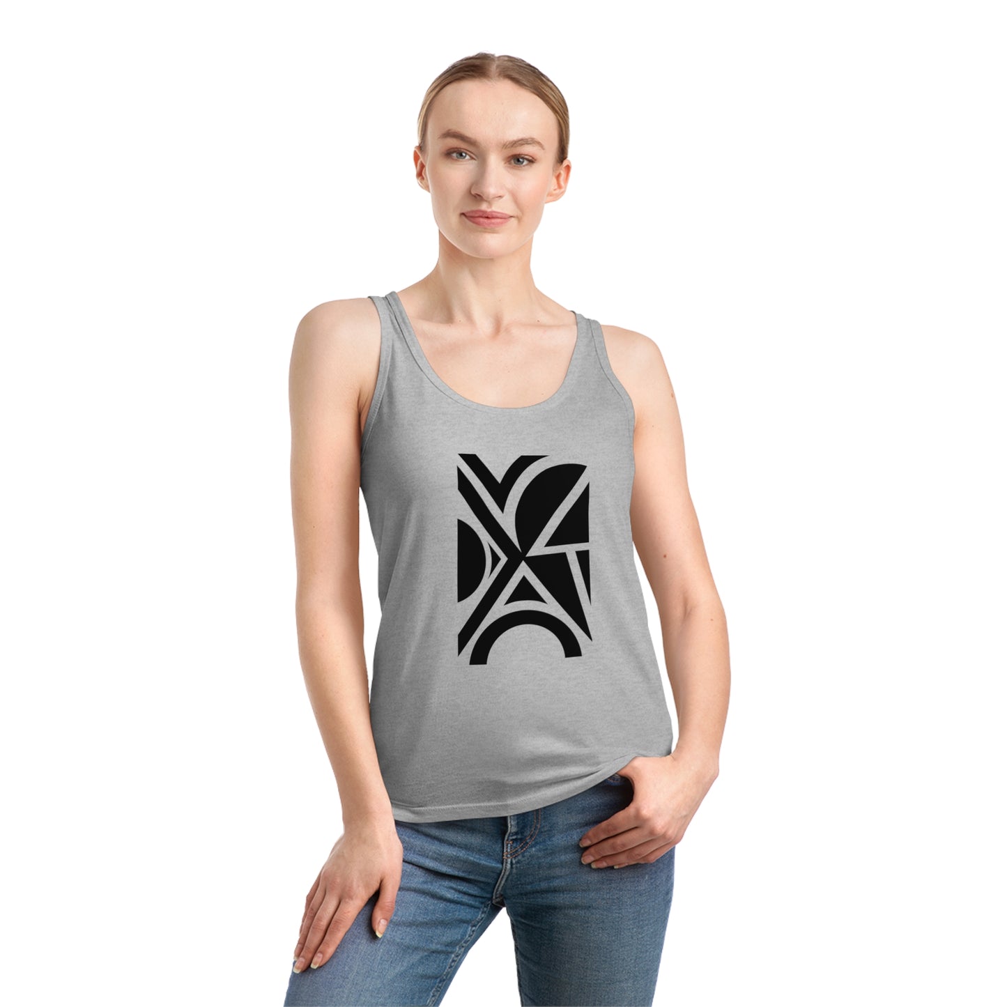 Women's Dreamer 100% Organic Cotton Tank Top (Design 5)