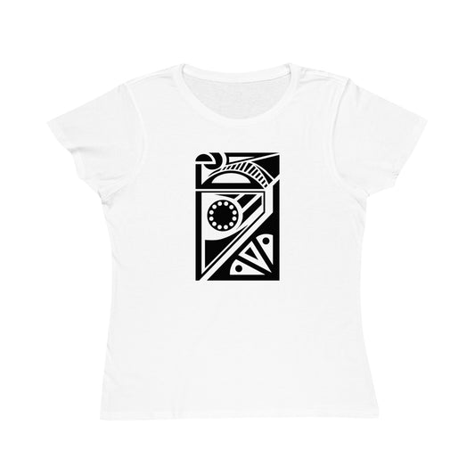 Women's Classic 100% Organic Cotton T-Shirt (Design 17)