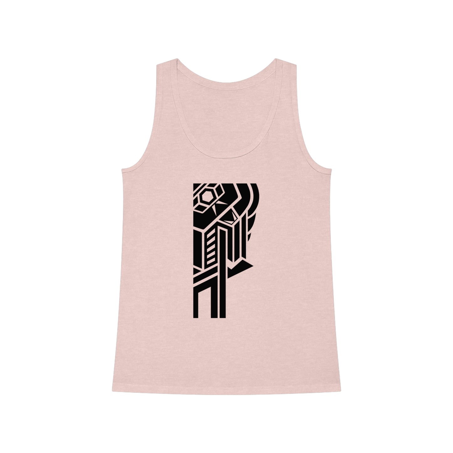 Women's Dreamer 100% Organic Cotton Tank Top (Design 28)