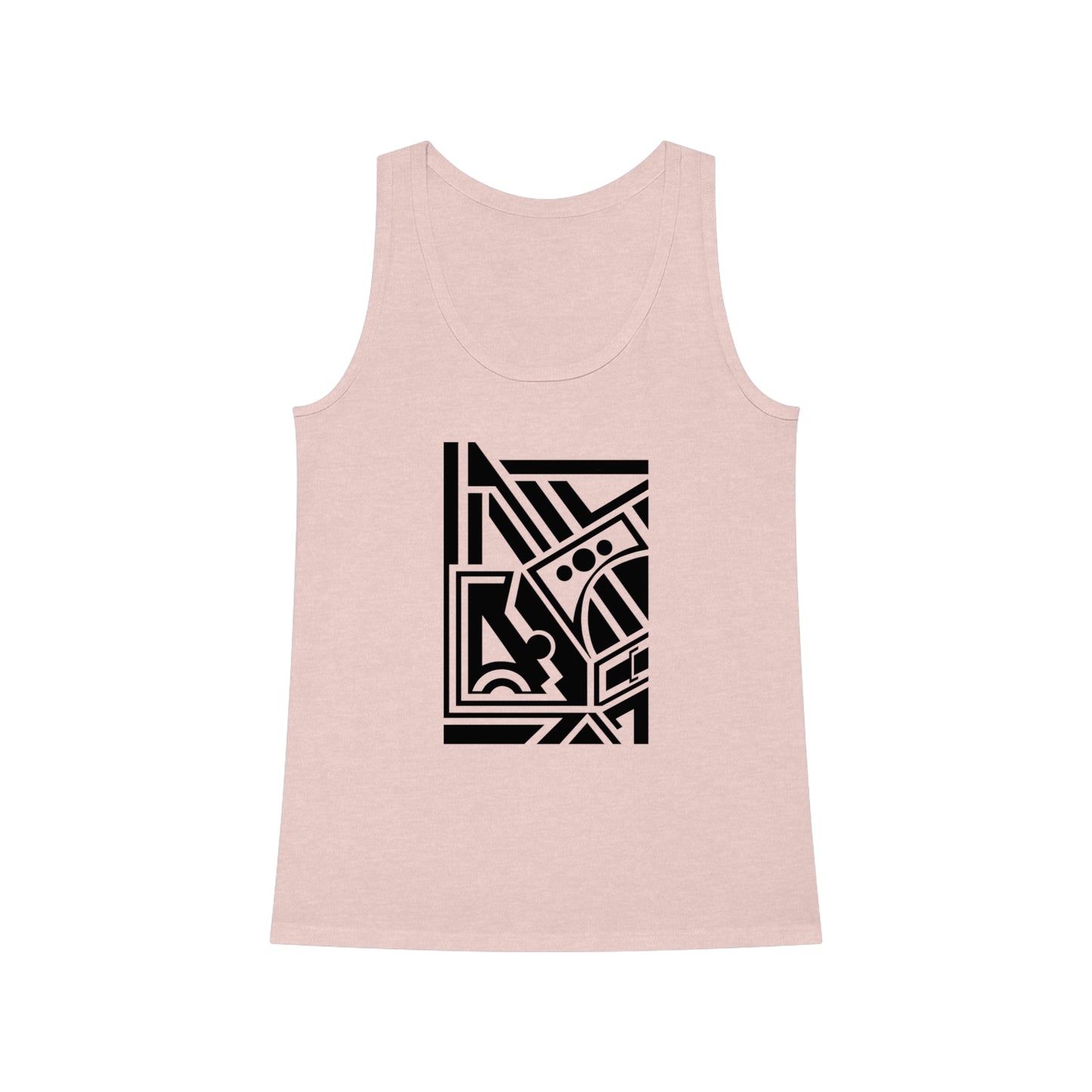 Women's Dreamer 100% Organic Cotton Tank Top (Design 2)