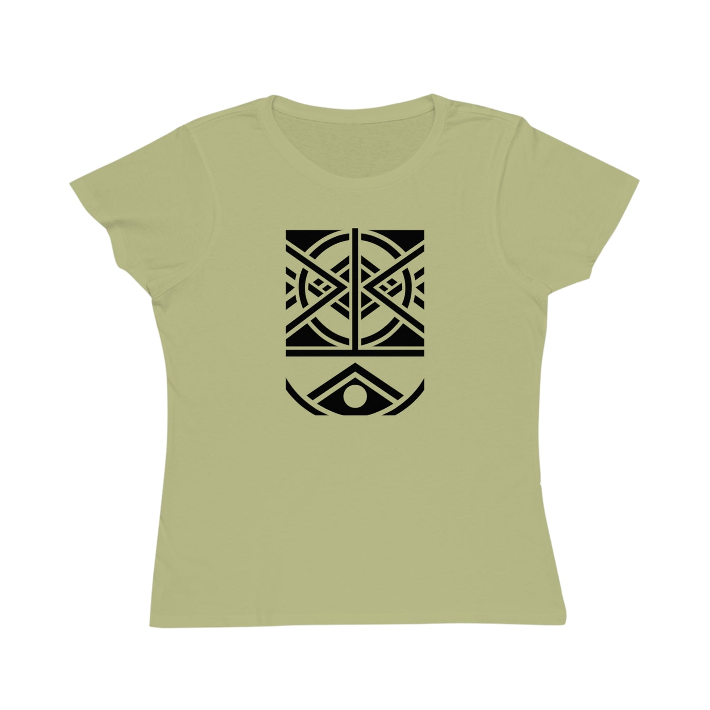 Women's Classic 100% Organic Cotton T-Shirt (Design 1)