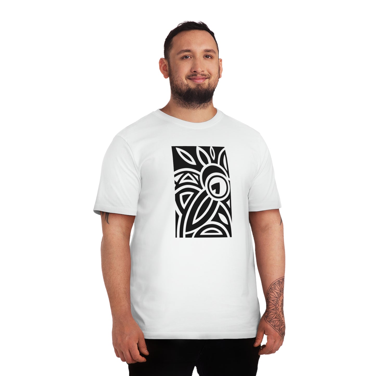 Men's Sparker 100% Organic Cotton T-shirt (Design 23)