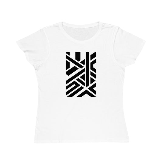 Women's Classic 100% Organic Cotton T-Shirt (Design 7)