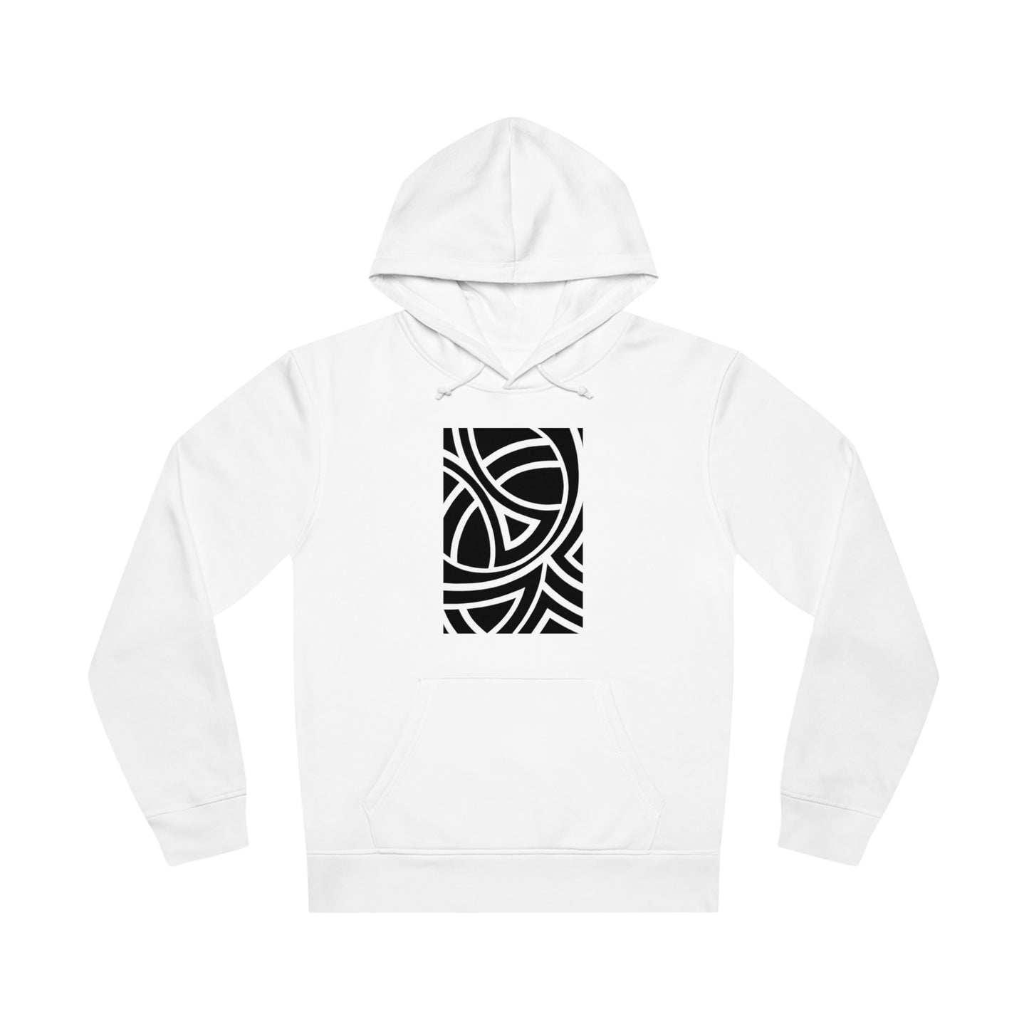 Unisex Drummer Hoodie (85% Organic Cotton and 15% Recycled Polyester) - Design 4