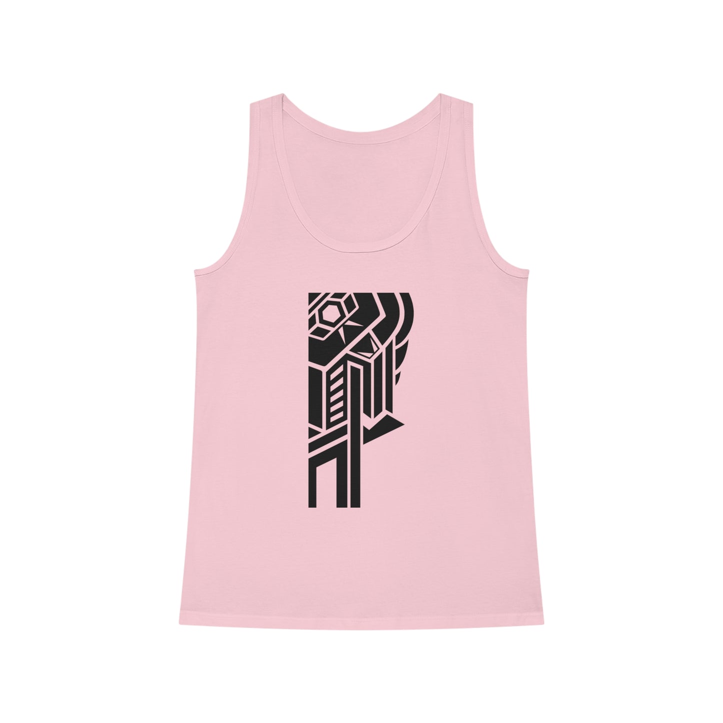 Women's Dreamer 100% Organic Cotton Tank Top (Design 28)