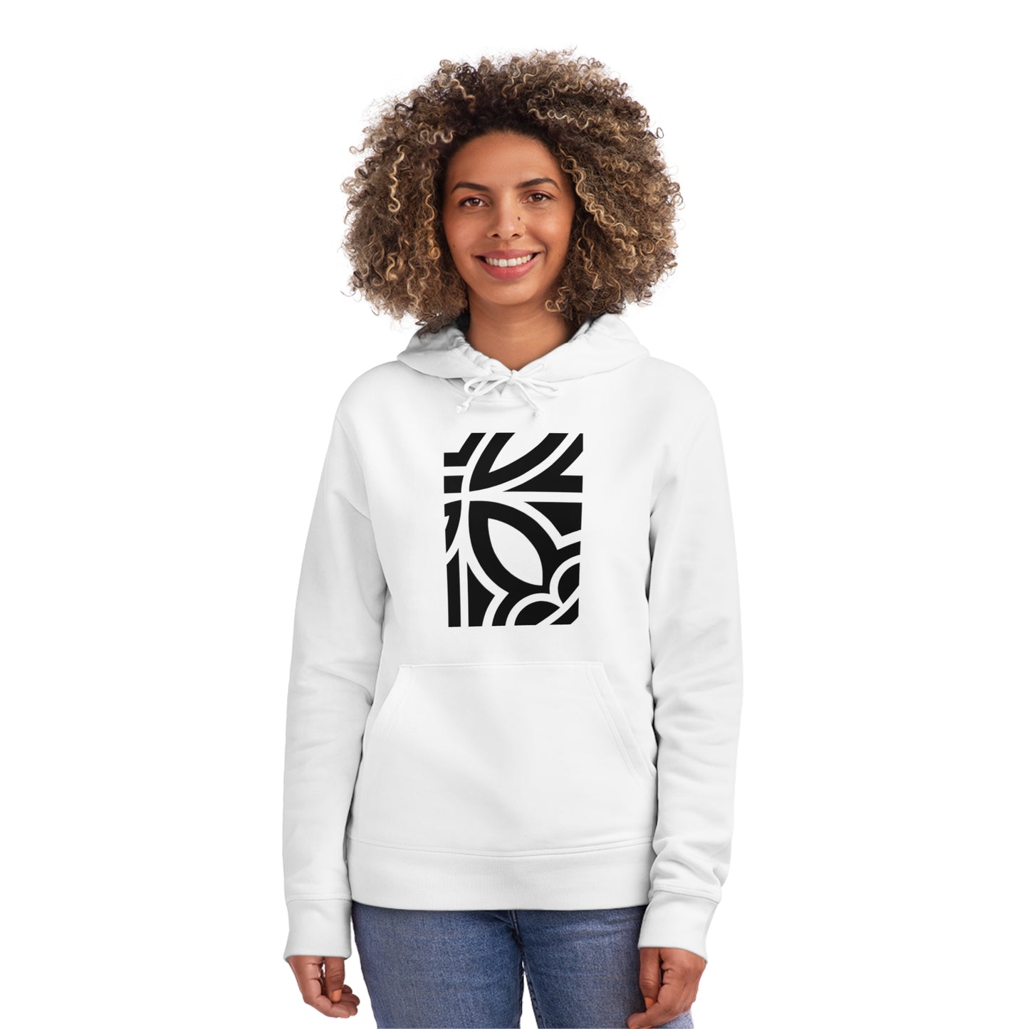 Unisex Drummer Hoodie (85% Organic Cotton and 15% Recycled Polyester) - Design 24