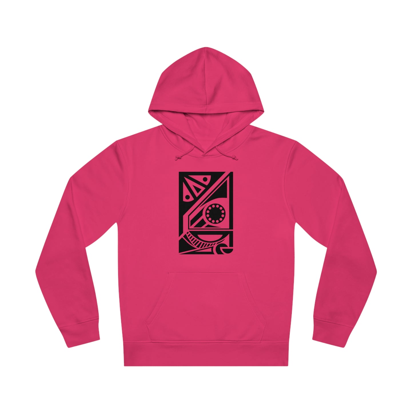 Unisex Drummer Hoodie (85% Organic Cotton and 15% Recycled Polyester) - Design 17 (2)