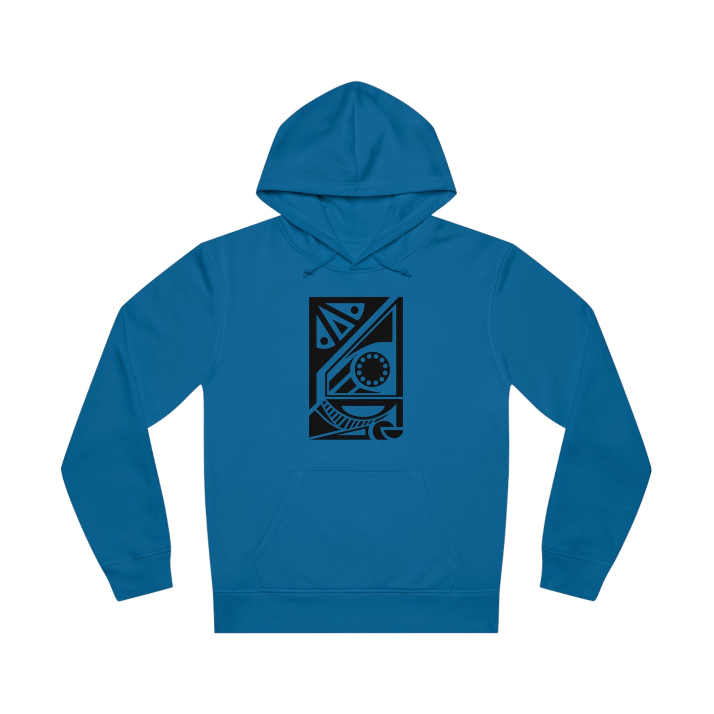 Unisex Drummer Hoodie (85% Organic Cotton and 15% Recycled Polyester) - Design 17 (2)