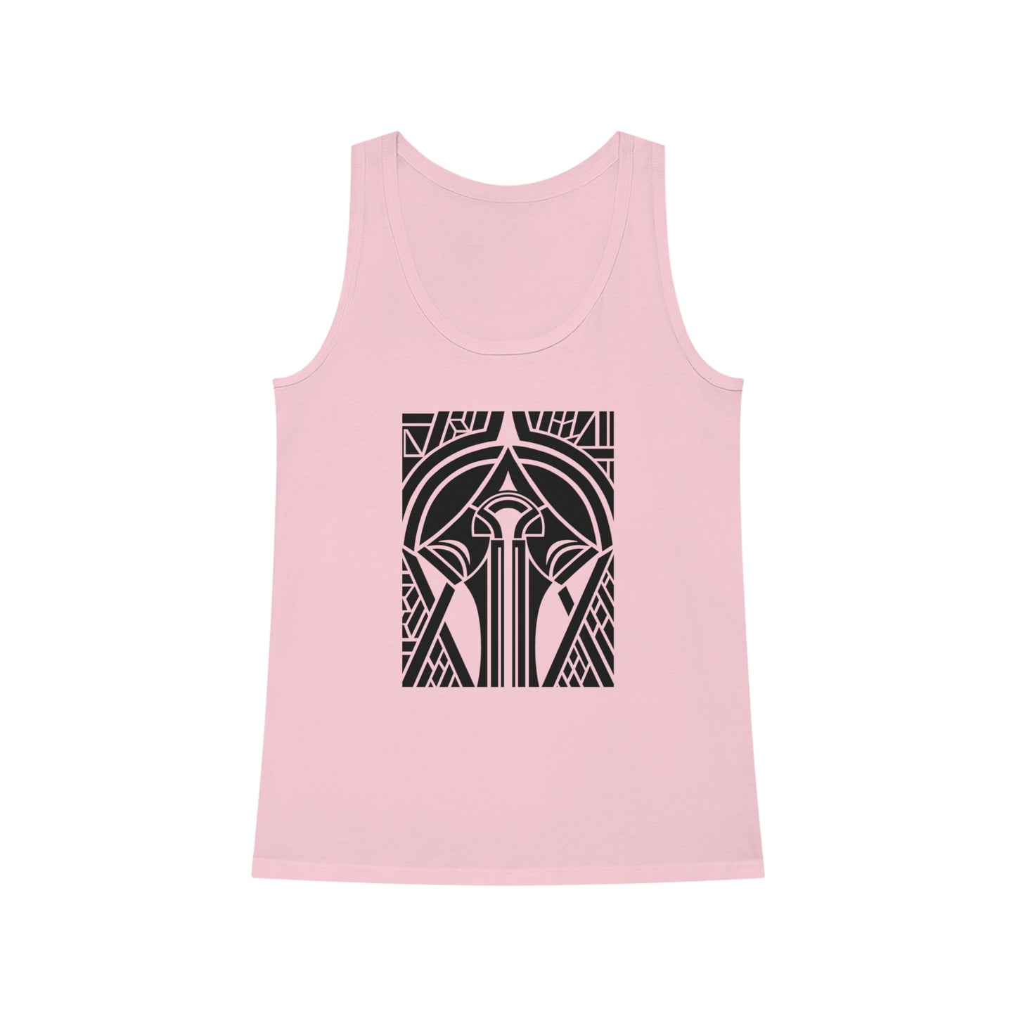 Women's Dreamer 100% Organic Cotton Tank Top (Design 25[2])