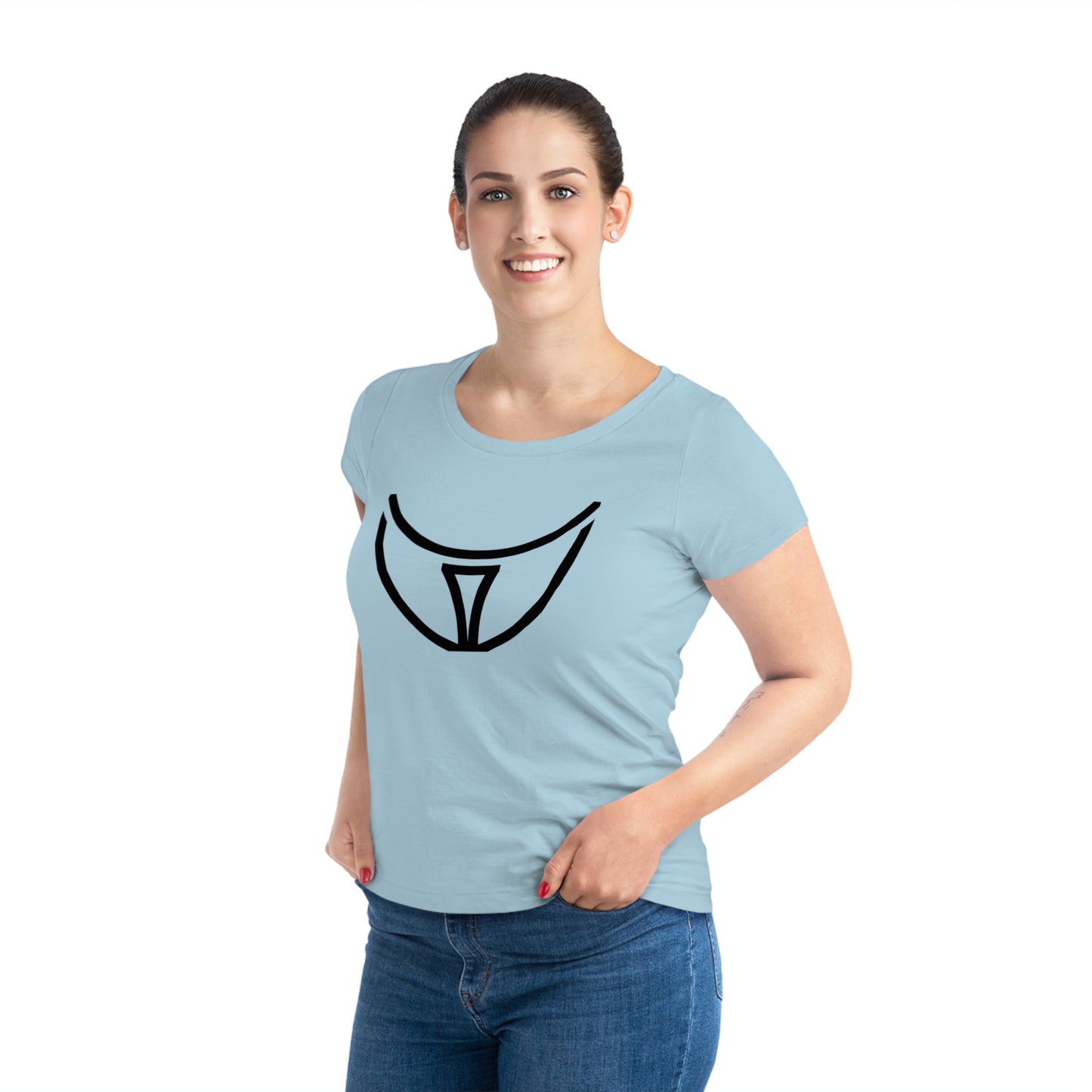 Women's Jazzer 100% Organic Cotton T-shirt (Design 21)