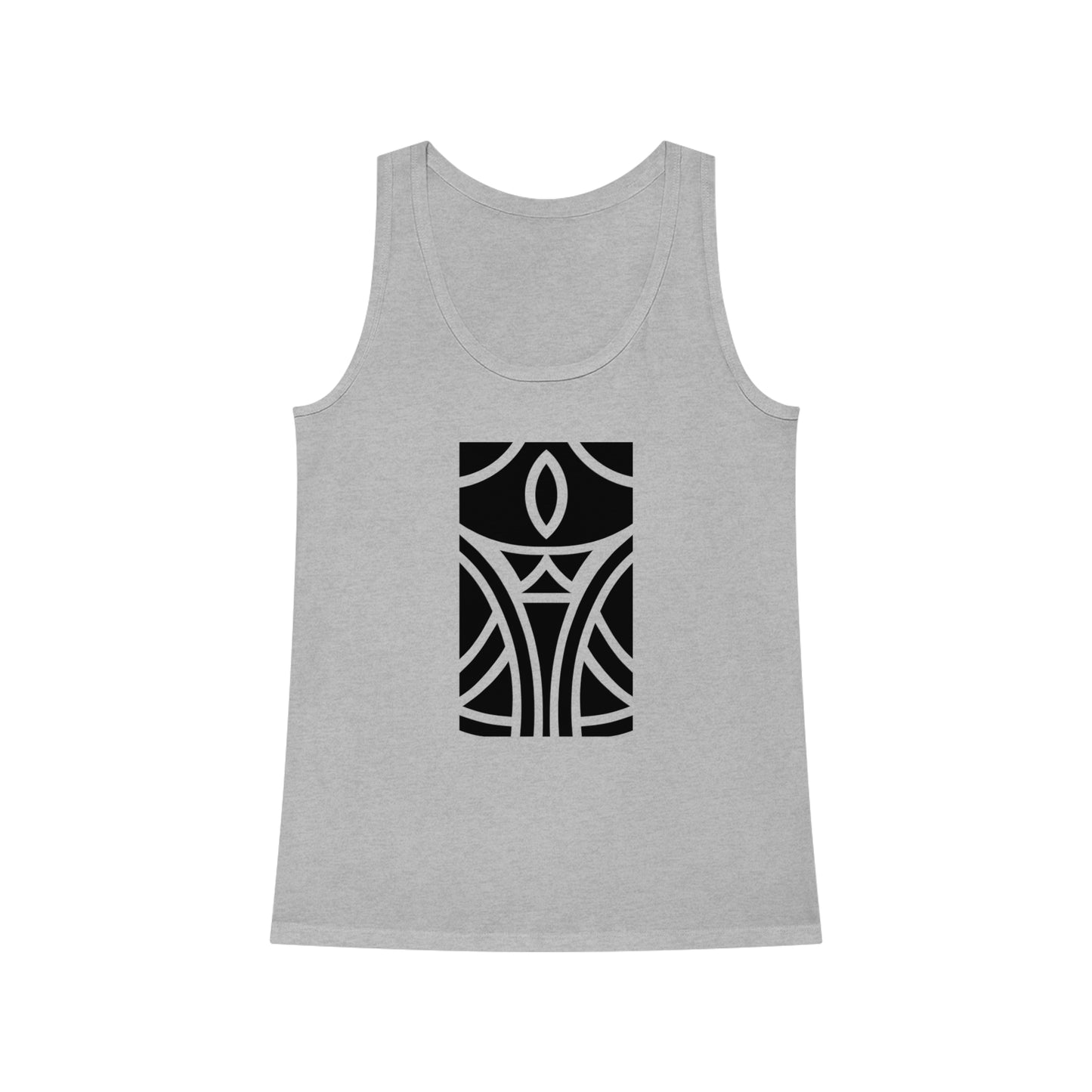 Women's Dreamer 100% Organic Cotton Tank Top (Design 12)