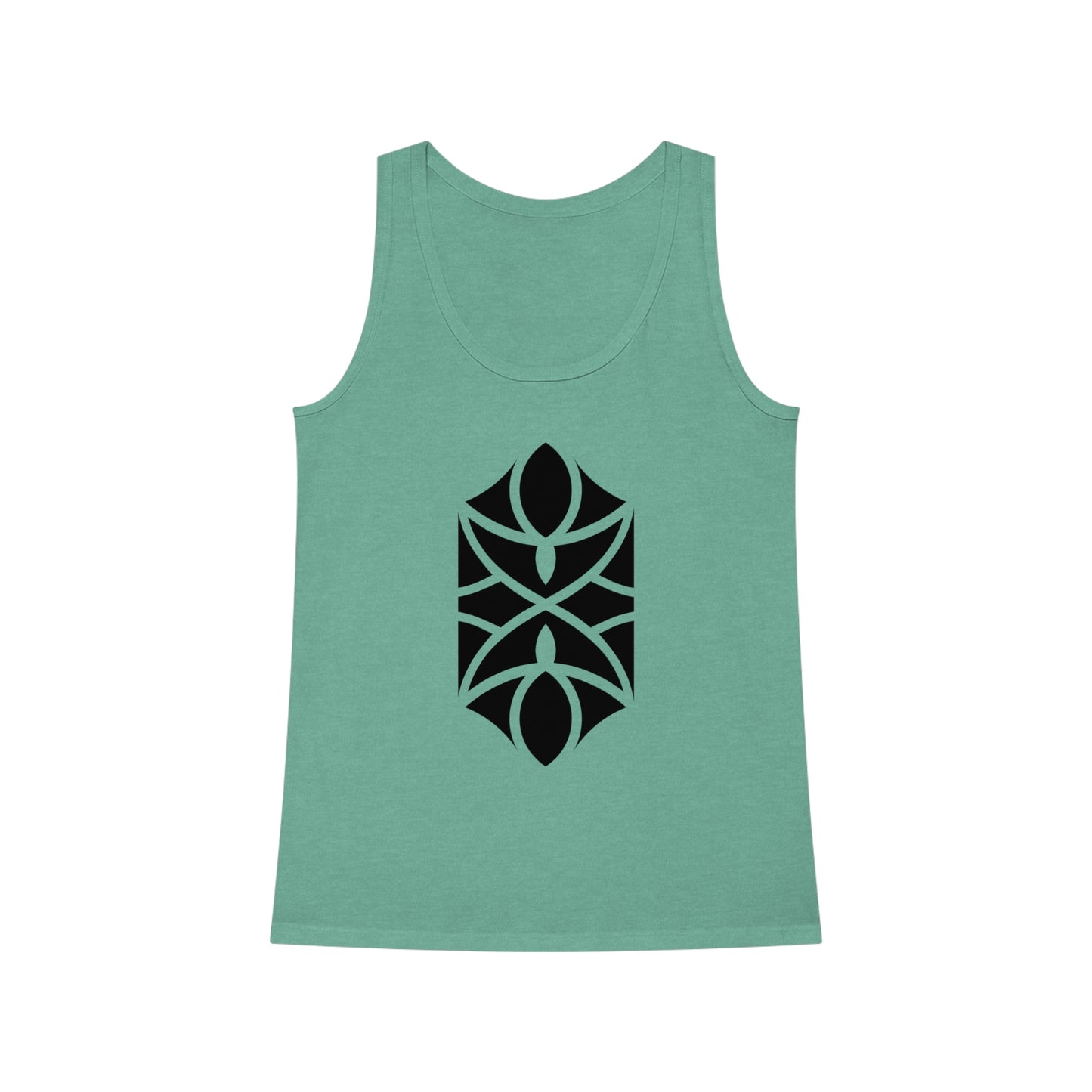 Women's Dreamer 100% Organic Cotton Tank Top (Design 18)