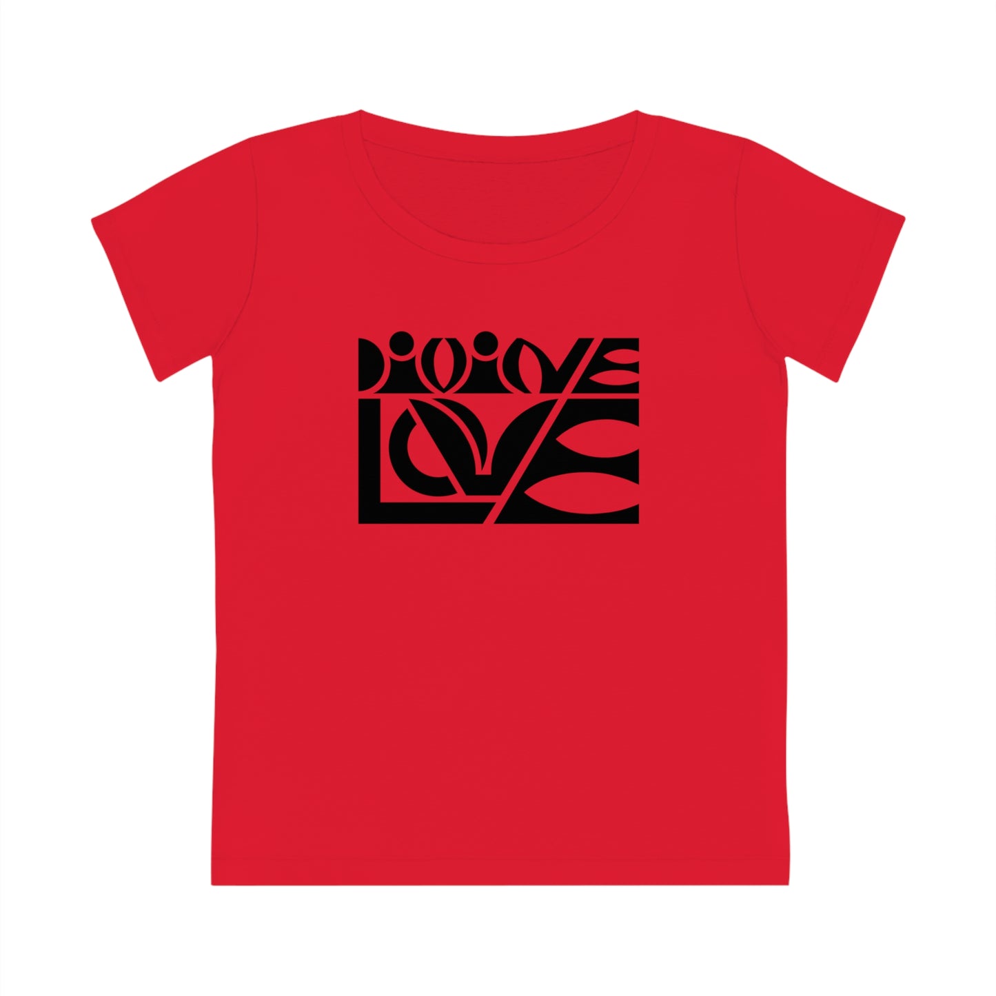 Women's Jazzer 100% Organic Cotton T-shirt (Divine Love)