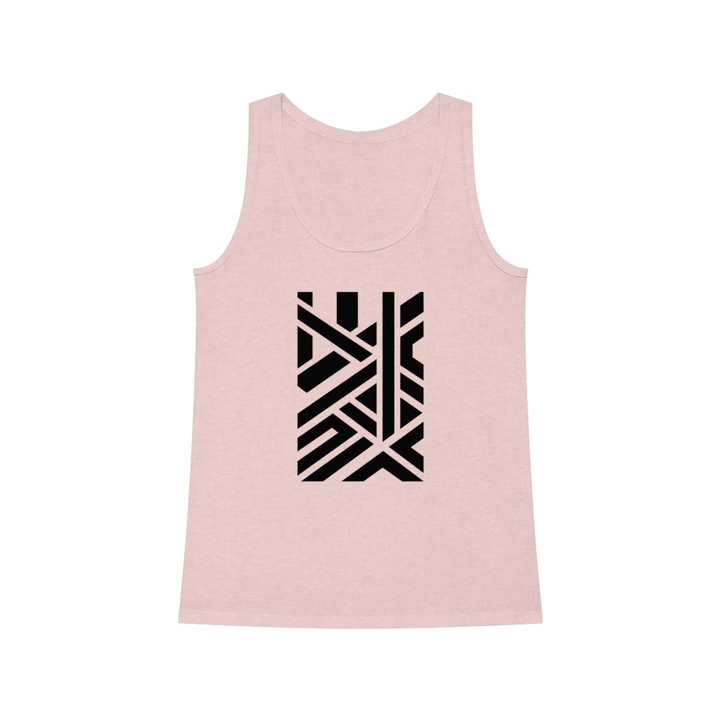 Women's Dreamer 100% Organic Cotton Tank Top (Design 7)