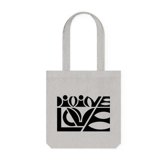 Woven Tote Bag (80% Recycled Cotton and 20% Recycled Polyester) - Divine Love