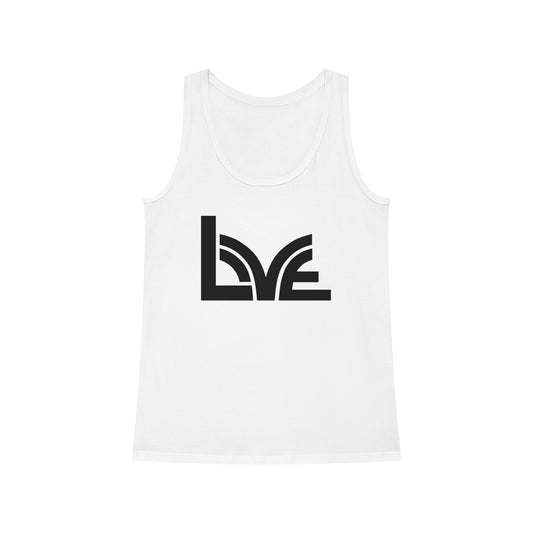 Women's Dreamer 100% Organic Cotton Tank Top (Love)