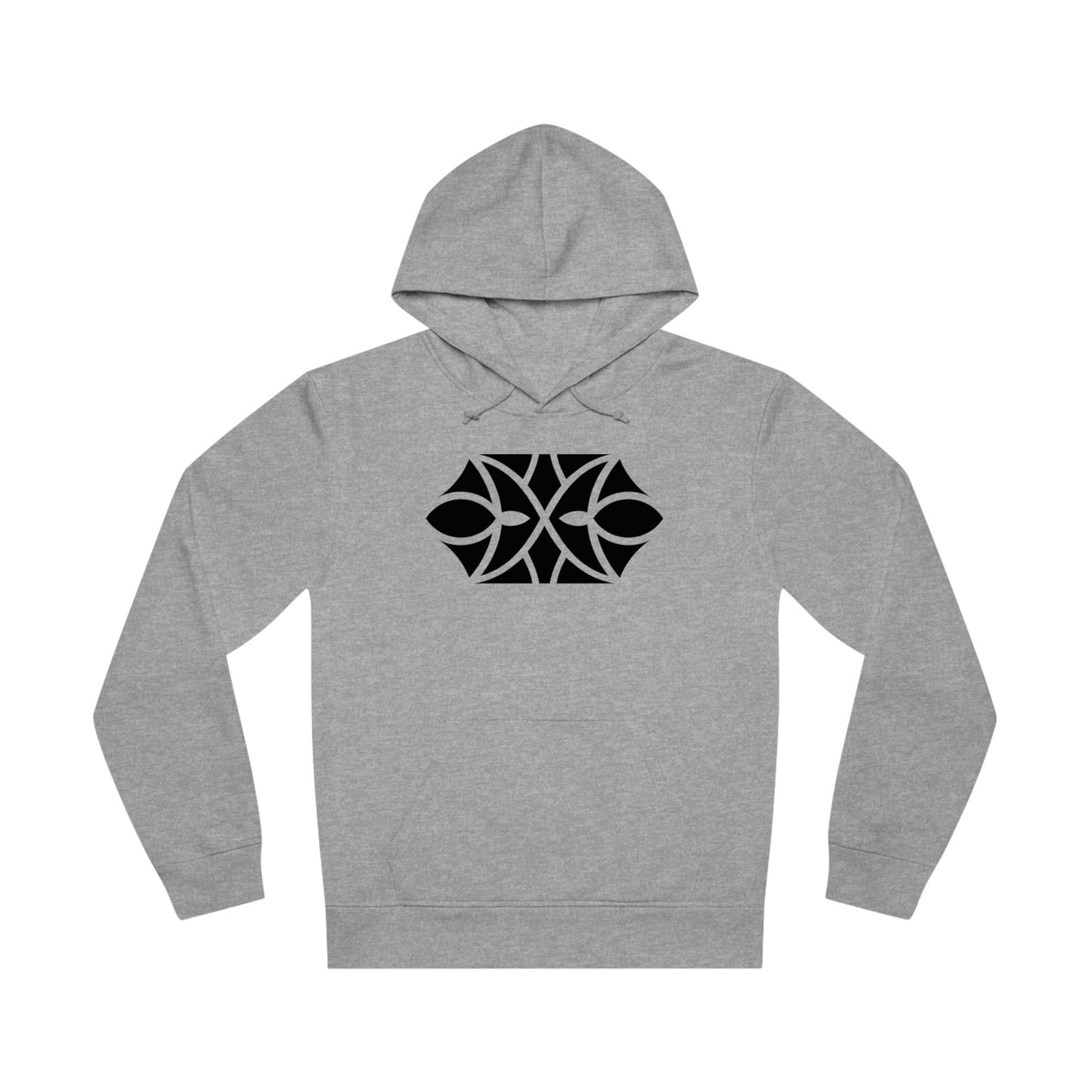 Unisex Drummer Hoodie (85% Organic Cotton and 15% Recycled Polyester) - Design 18 (2)