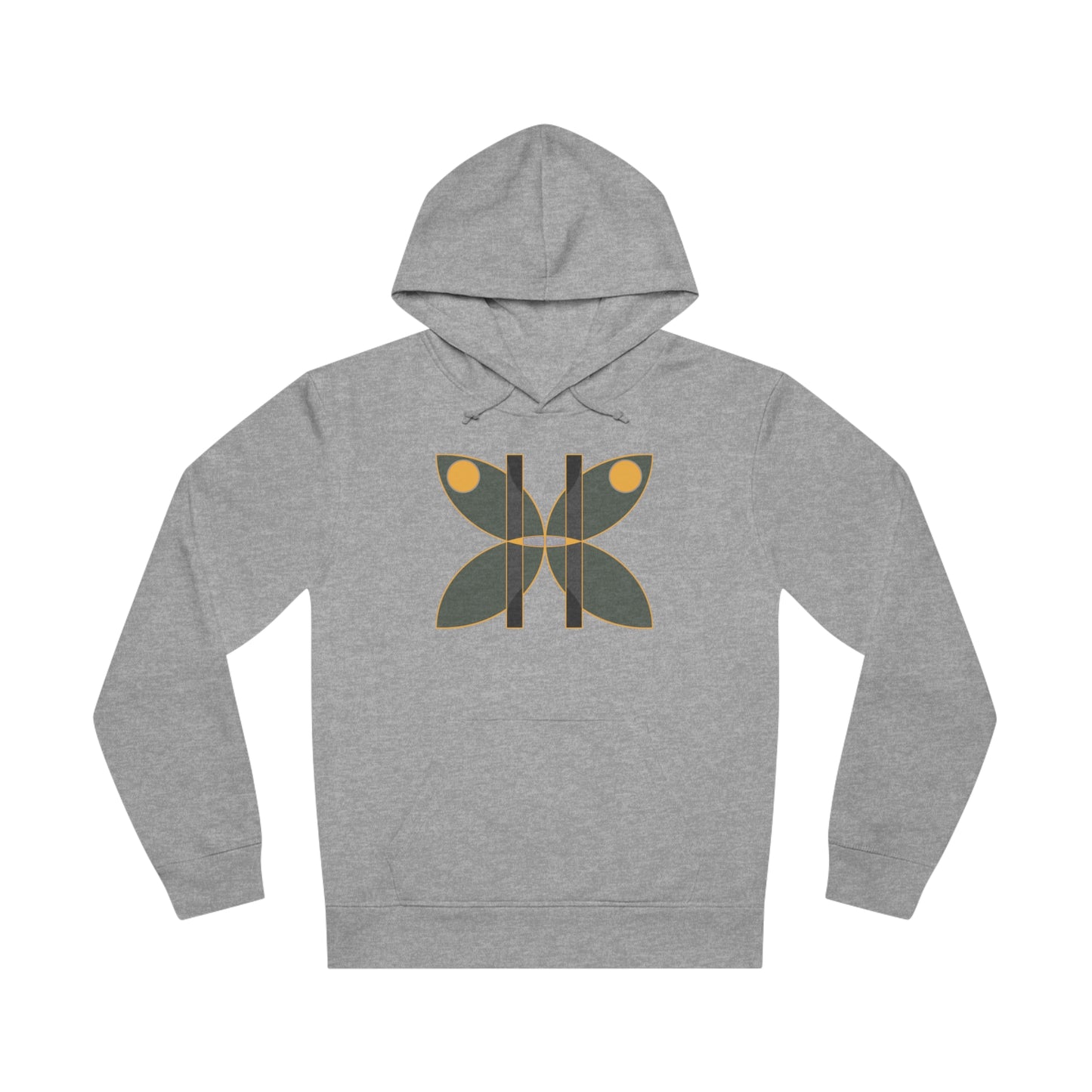 Unisex Drummer Hoodie (85% Organic Cotton and 15% Recycled Polyester) - Design 14