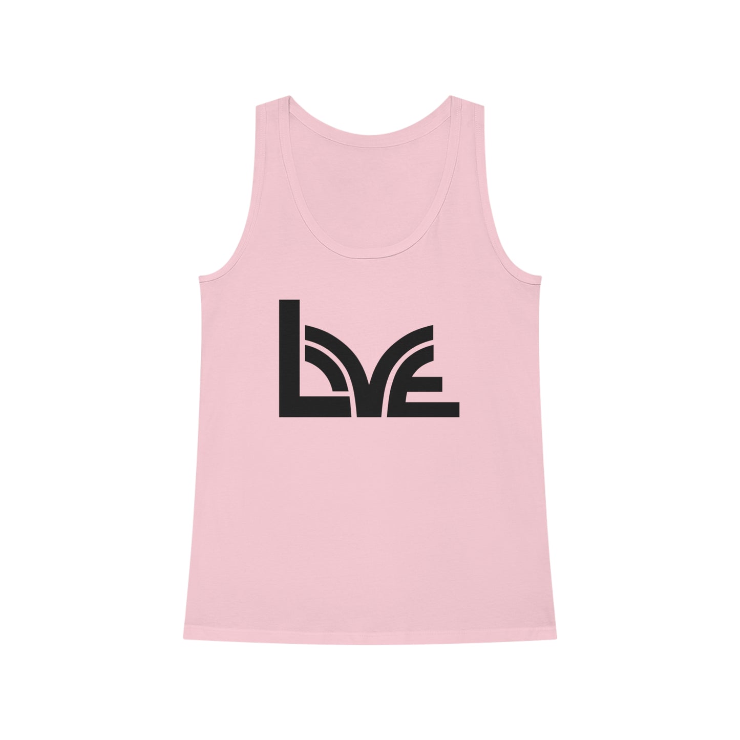 Women's Dreamer 100% Organic Cotton Tank Top (Love)