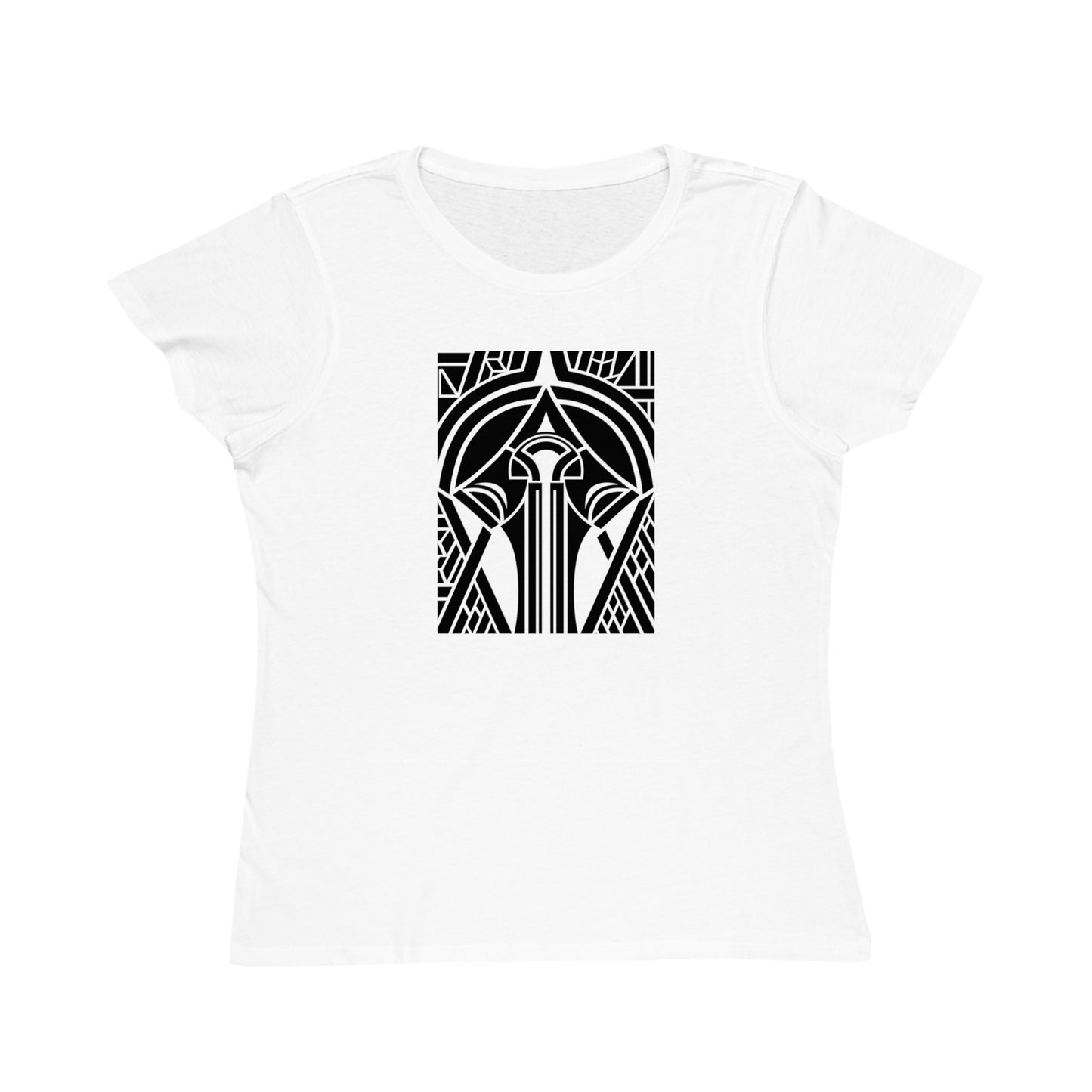 Women's Classic 100% Organic Cotton T-Shirt (Design 25[2])