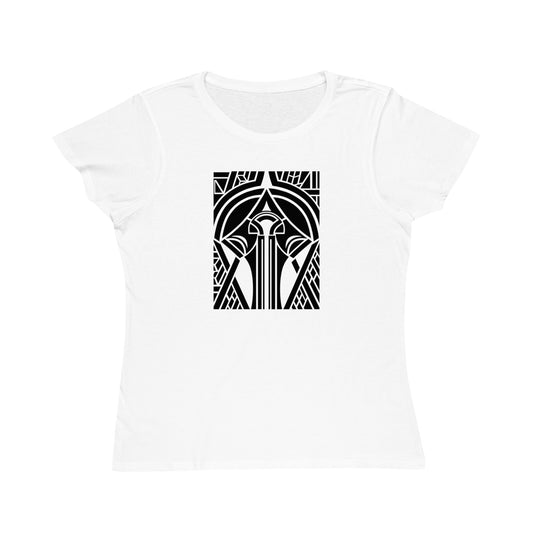 Women's Classic 100% Organic Cotton T-Shirt (Design 25[2])