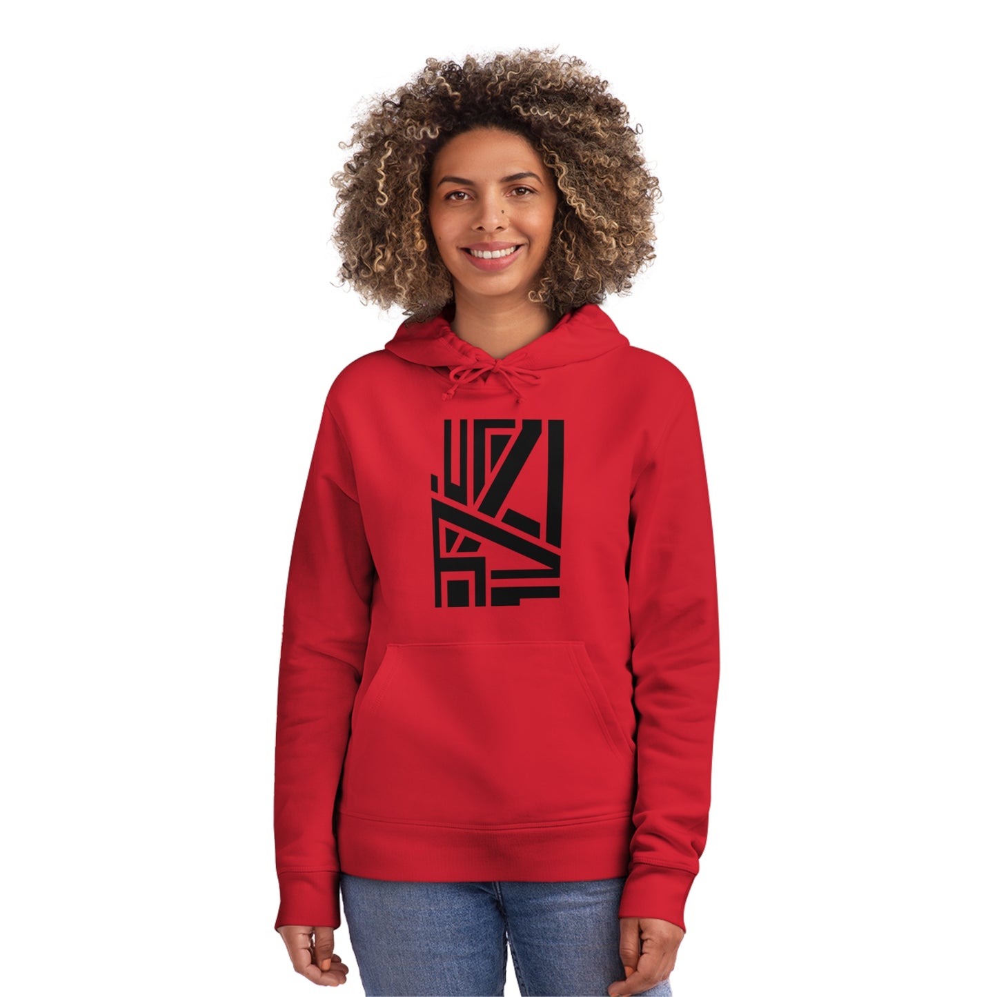 Unisex Drummer Hoodie (85% Organic Cotton and 15% Recycled Polyester) - Design 22