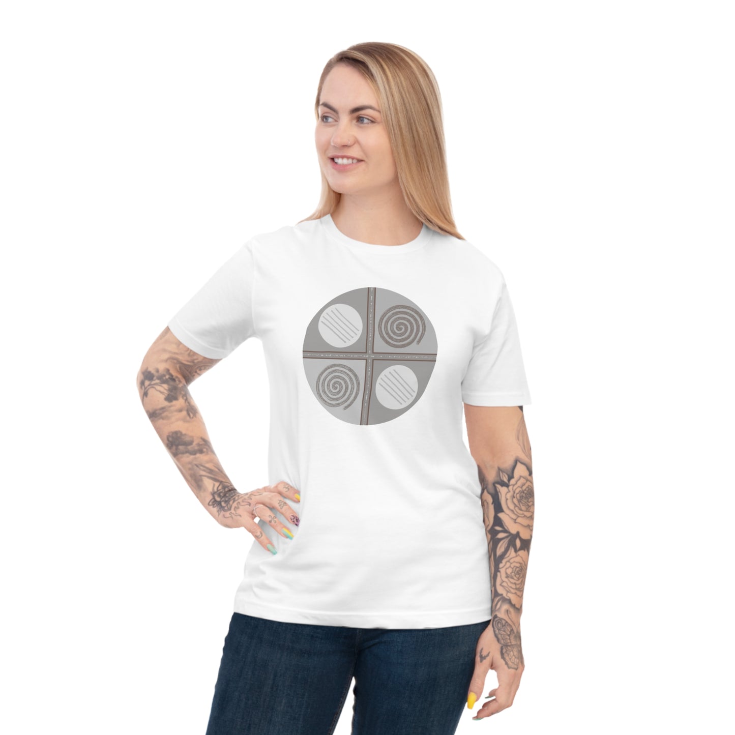 Unisex 100% Organic Cotton Classic Jersey T-shirt (Design 15)