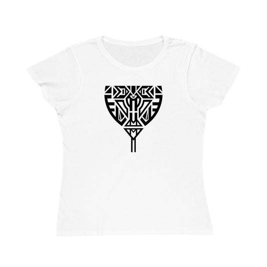 Women's Classic 100% Organic Cotton T-Shirt (Design 10)