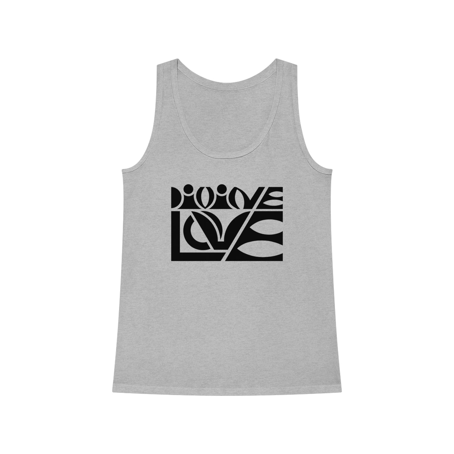 Women's Dreamer 100% Organic Cotton Tank Top (Divine Love)