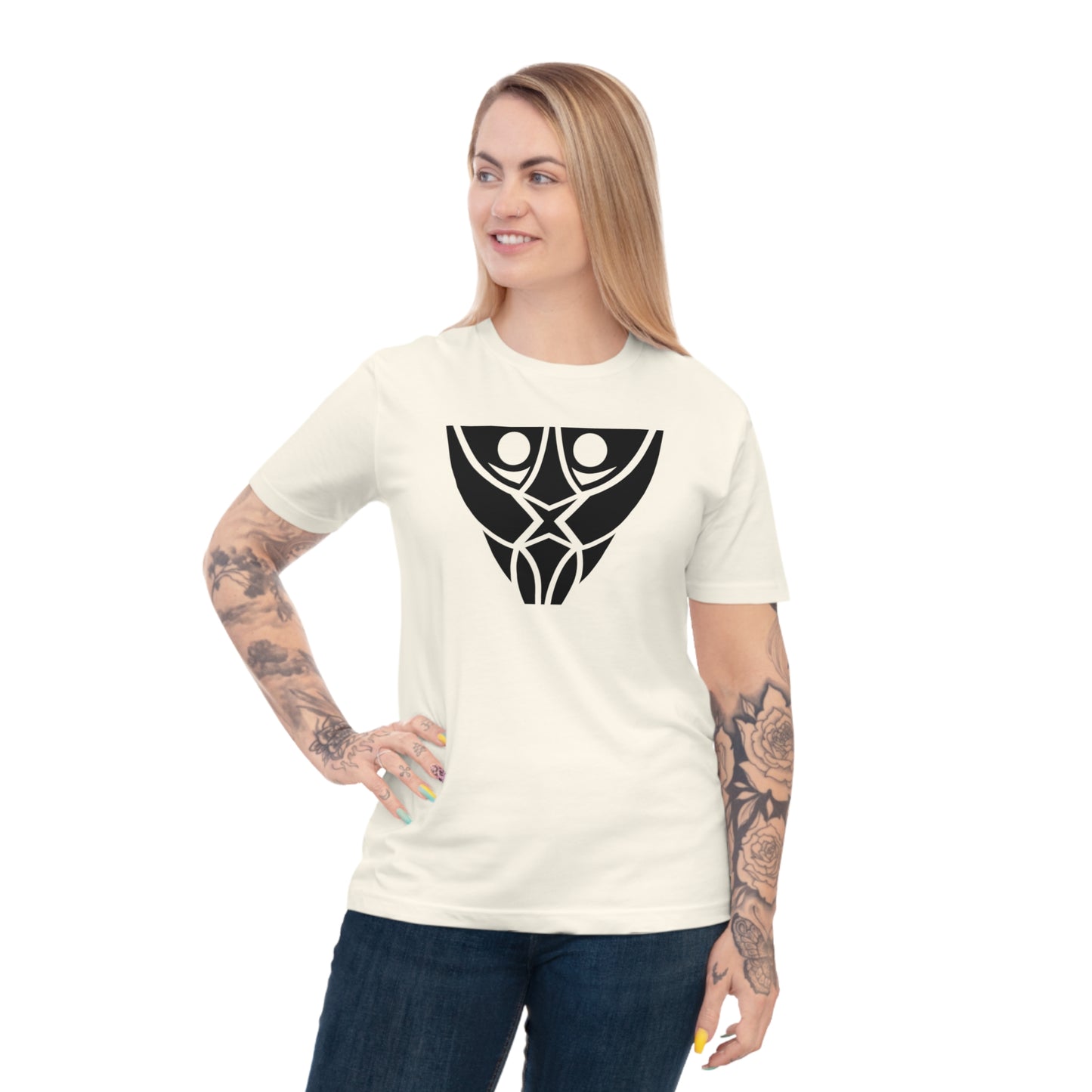 Unisex 100% Organic Cotton Classic Jersey T-shirt (Design 19)